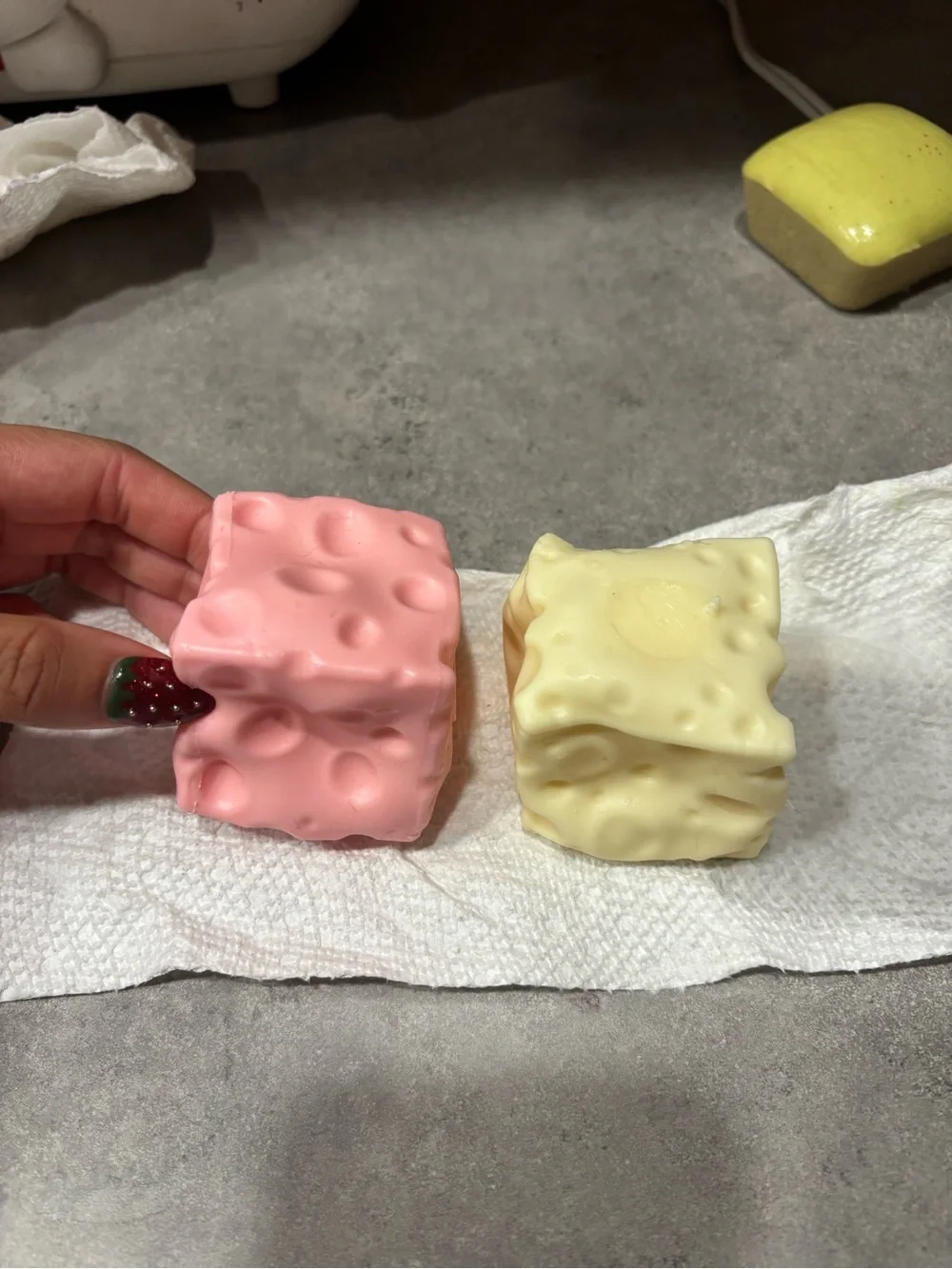 Vaseline mini cheese squishies bundle set